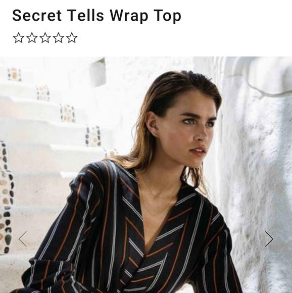 BillaBong Secret Tells Wrap Top - Picture 6 of 6